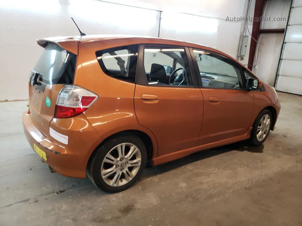 2009 Honda Fit Sport Orange vin: JHMGE88409S008105