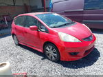 2009 Honda Fit Sport Red vin: JHMGE88409S011621