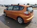 2009 Honda Fit Sport Orange vin: JHMGE88409S028435