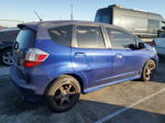 2009 Honda Fit Sport Синий vin: JHMGE88409S058616