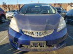 2009 Honda Fit Sport Blue vin: JHMGE88409S058616