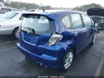 2009 Honda Fit Sport Blue vin: JHMGE88409S070720