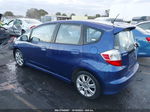 2009 Honda Fit Sport Синий vin: JHMGE88409S070720