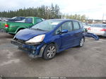 2009 Honda Fit Sport Blue vin: JHMGE88419S000580