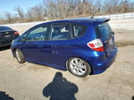 2009 Honda Fit Sport Blue vin: JHMGE88419S016715