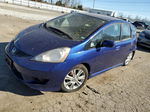 2009 Honda Fit Sport Blue vin: JHMGE88419S016715