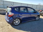 2009 Honda Fit Sport Blue vin: JHMGE88419S016715