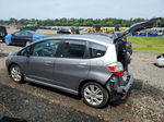 2009 Honda Fit Sport Gray vin: JHMGE88419S016830