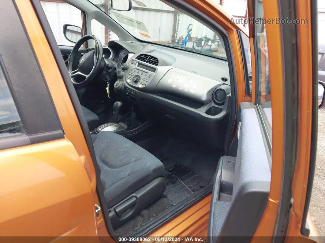 2009 Honda Fit Sport Orange vin: JHMGE88419S044031