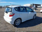 2009 Honda Fit Sport White vin: JHMGE88429S010017