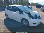 2009 Honda Fit Sport White vin: JHMGE88429S010017