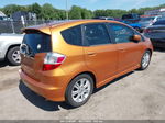 2009 Honda Fit Sport Orange vin: JHMGE88429S012978