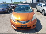 2009 Honda Fit Sport Orange vin: JHMGE88429S012978