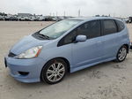 2009 Honda Fit Sport Blue vin: JHMGE88429S026167