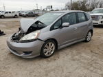 2009 Honda Fit Sport Silver vin: JHMGE88429S048265