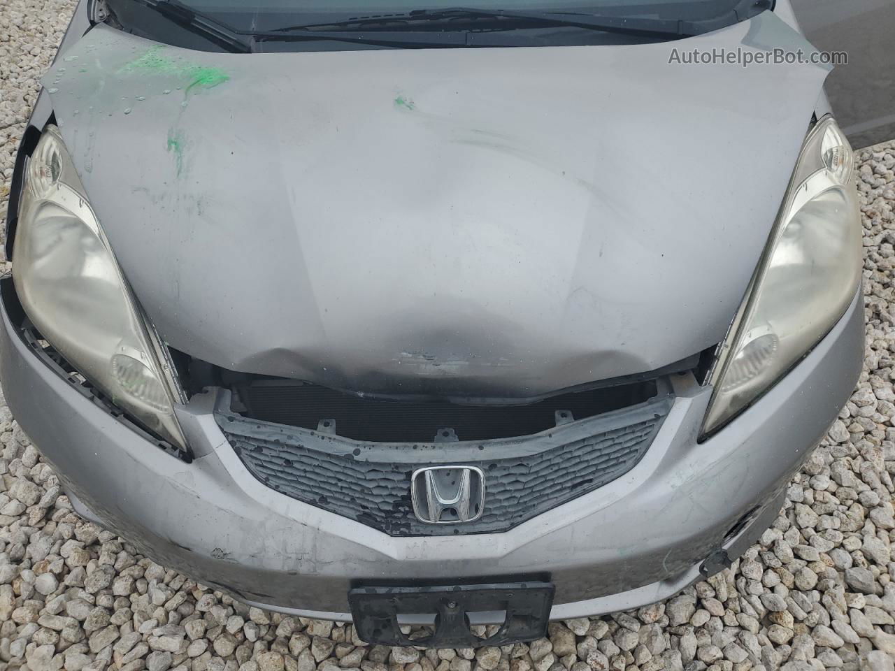 2009 Honda Fit Sport Серебряный vin: JHMGE88439C004026