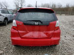 2009 Honda Fit Sport Red vin: JHMGE88439S019714