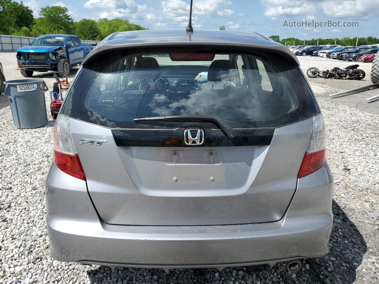 2009 Honda Fit Sport Серебряный vin: JHMGE88439S027246