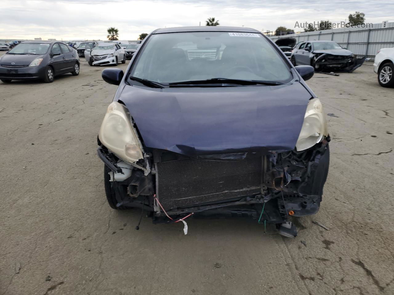 2009 Honda Fit Sport Черный vin: JHMGE88439S033113