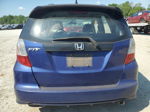 2009 Honda Fit Sport Blue vin: JHMGE88439S053863