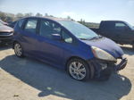 2009 Honda Fit Sport Blue vin: JHMGE88439S053863