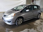 2009 Honda Fit Sport Silver vin: JHMGE88449S006048