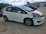 2009 Honda Fit Sport Белый vin: JHMGE88449S018135