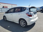 2009 Honda Fit Sport White vin: JHMGE88449S042922