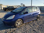 2009 Honda Fit Sport Blue vin: JHMGE88449S044718