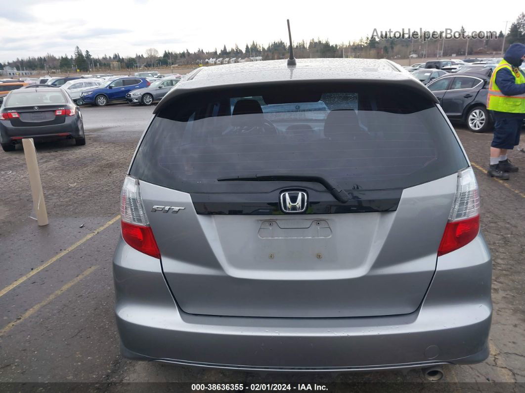 2009 Honda Fit Sport Gray vin: JHMGE88449S064399