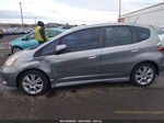 2009 Honda Fit Sport Gray vin: JHMGE88449S064399