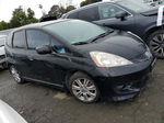 2009 Honda Fit Sport Black vin: JHMGE88449S068758