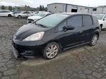 2009 Honda Fit Sport Black vin: JHMGE88449S068758