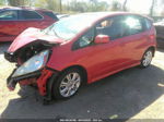 2009 Honda Fit Sport Красный vin: JHMGE88459S007371