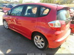 2009 Honda Fit Sport Красный vin: JHMGE88459S007371