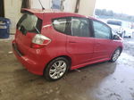 2009 Honda Fit Sport Red vin: JHMGE88459S030245