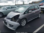 2009 Honda Fit Sport Серебряный vin: JHMGE88459S040211