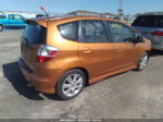 2009 Honda Fit Sport Оранжевый vin: JHMGE88459S067893