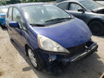 2009 Honda Fit Sport Синий vin: JHMGE88469S013339