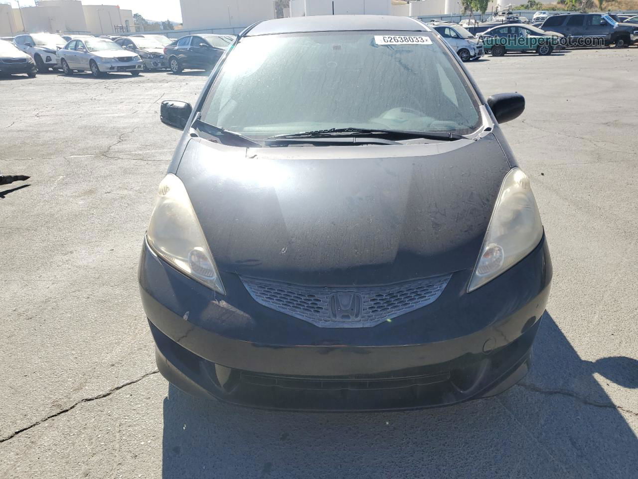 2009 Honda Fit Sport Black vin: JHMGE88469S015432