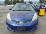 2009 Honda Fit Sport Blue vin: JHMGE88469S016614