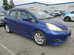 2009 Honda Fit Sport Blue vin: JHMGE88469S016614