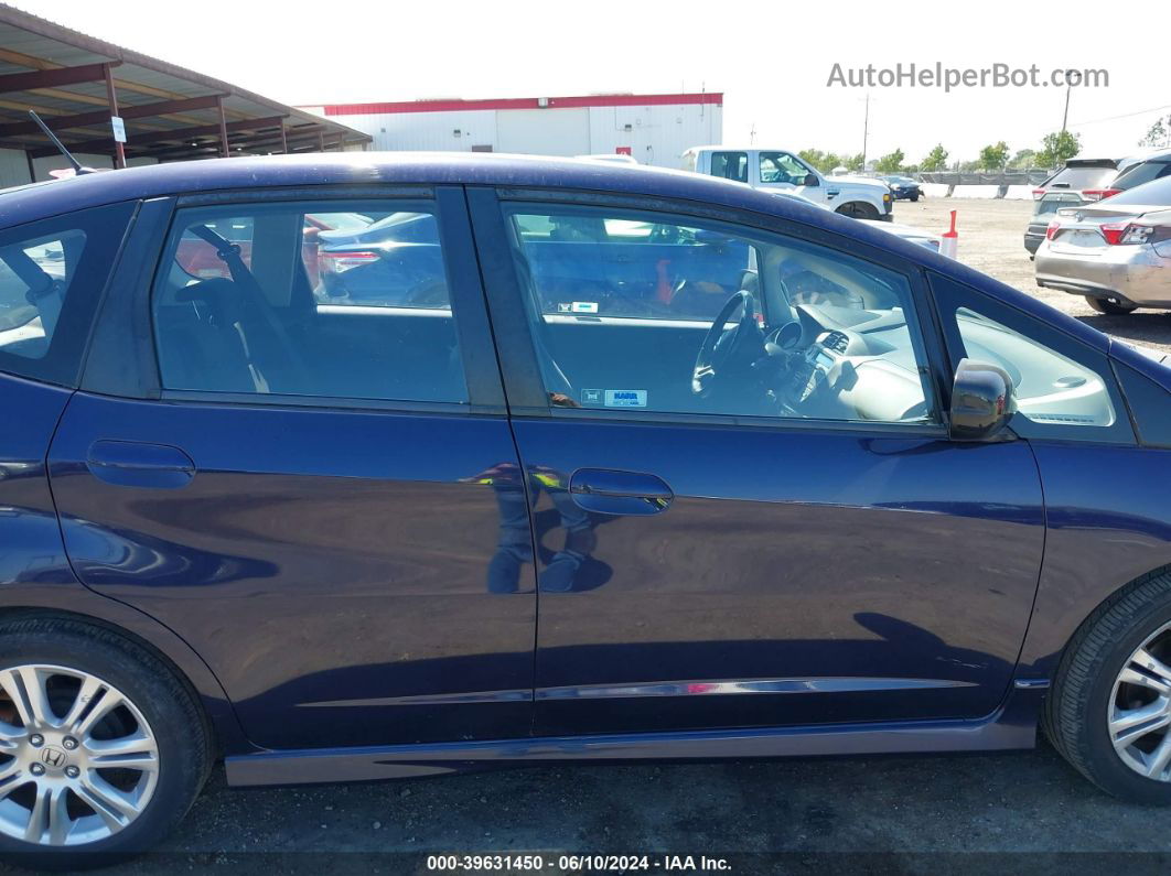 2009 Honda Fit Sport Фиолетовый vin: JHMGE88469S019139