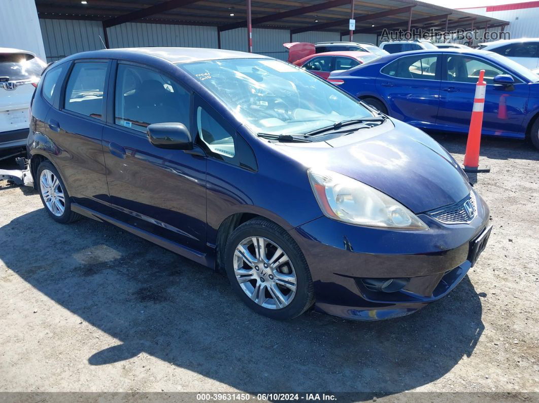 2009 Honda Fit Sport Фиолетовый vin: JHMGE88469S019139