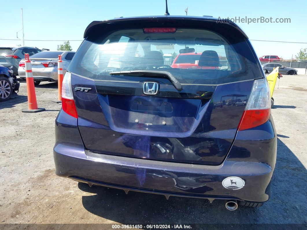 2009 Honda Fit Sport Фиолетовый vin: JHMGE88469S019139