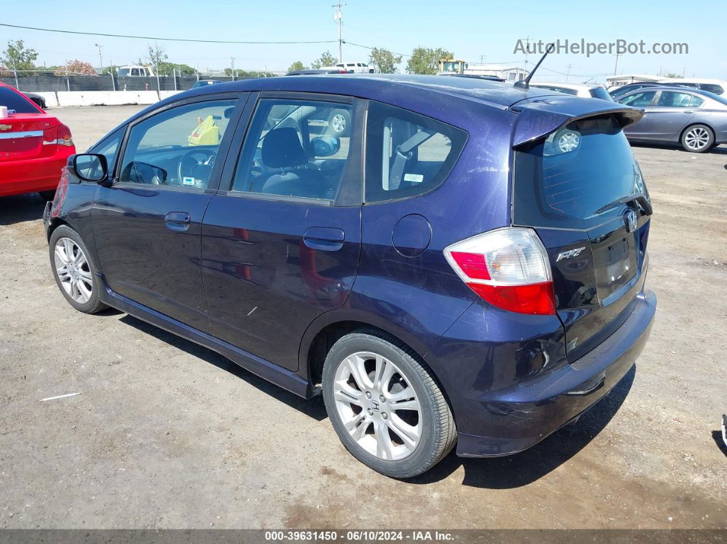 2009 Honda Fit Sport Фиолетовый vin: JHMGE88469S019139