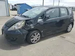 2009 Honda Fit Sport Black vin: JHMGE88469S038404