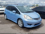 2009 Honda Fit Sport Light Blue vin: JHMGE88469S060046