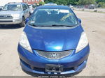 2009 Honda Fit Sport Blue vin: JHMGE88469S062184