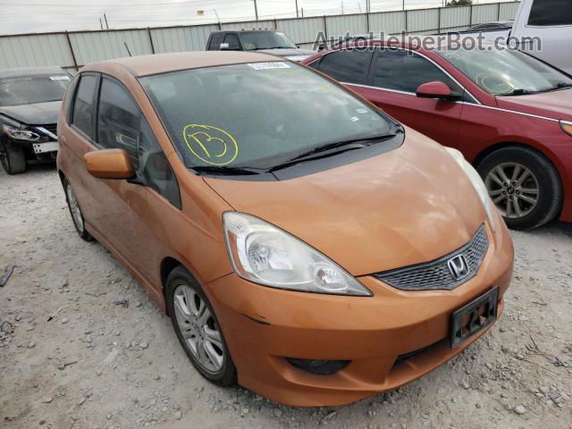 2009 Honda Fit Sport Orange vin: JHMGE88469S069300